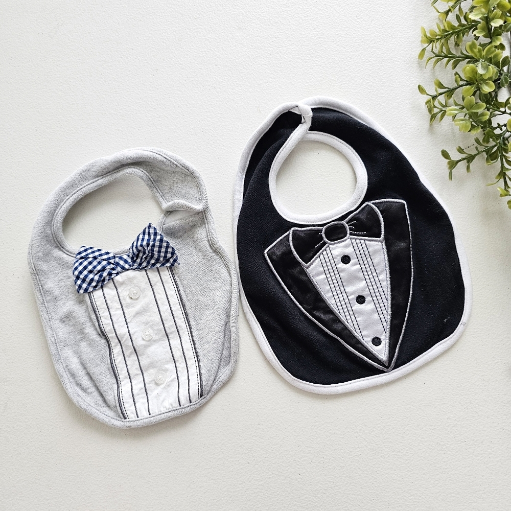 100% Cotton Gentleman Baby Boy Bow  Bibs, Koala Baby Boutique/ 2014 Stephan Baby
